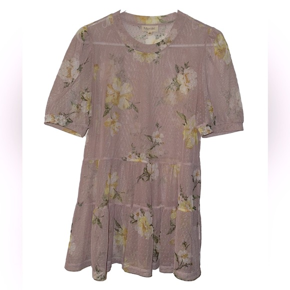 Meraki Floral Mesh Blouse large - Picture 3 of 6